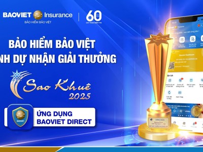 Baoviet Direct xuất sắc giành Giải thưởng Sao Khuê 2025