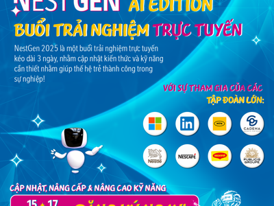 Sáng kiến NESTGEN 2025 giúp thế hệ trẻ sẵn sàng cho tương lai