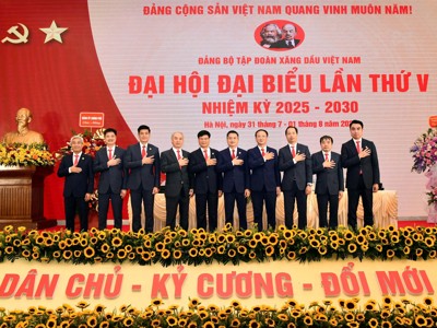 Dấu ấn Đại hội Đảng bộ Tập đoàn Xăng dầu Việt Nam lần thứ V