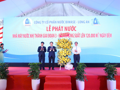 Tây Ninh đưa vào vận hành nhà máy nước 120.000m3/ngày đêm