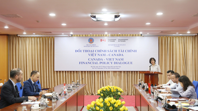 Thúc đẩy cơ chế đối thoại chính sách tài chính Việt Nam - Canada