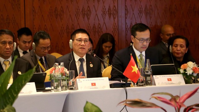 Bộ trưởng Hồ Đức Phớc dự chuỗi hội nghị đối thoại với cộng đồng doanh nghiệp ASEAN