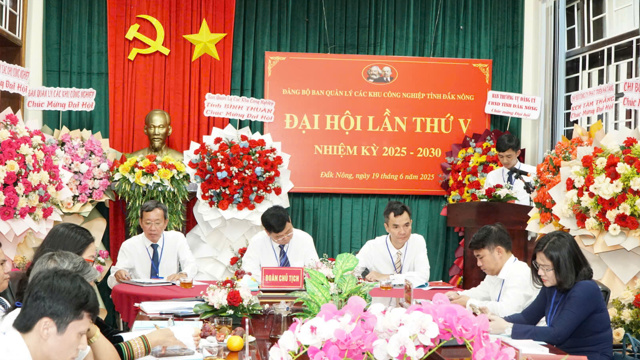 Ban Quản lý các khu công nghiệp tỉnh Đắk Nông: Nâng cao chất lượng và hiệu quả quản lý môi trường trong các Khu công nghiệp, Khu nông nghiệp ứng dụng công nghệ cao 