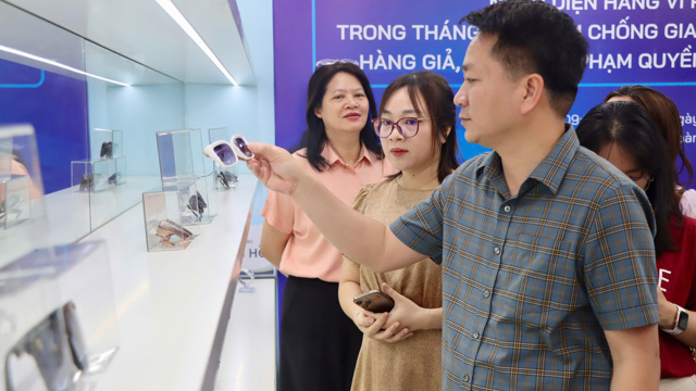 Nhận diện hàng vi phạm trong Tháng cao điểm chống gian lận thương mại, hàng giả