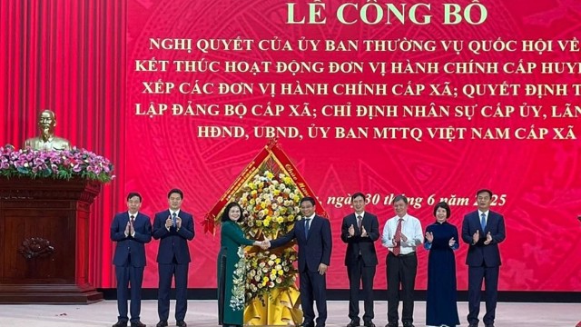 Bộ trưởng Nguyễn Văn Thắng: Sắp xếp bộ máy là bước đột phá đưa Lai Châu vào kỷ nguyên mới