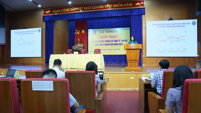 VIDEO: Họp báo công bố số liệu thống kê kinh tế - xã hội quý II và 6 tháng đầu năm 2025