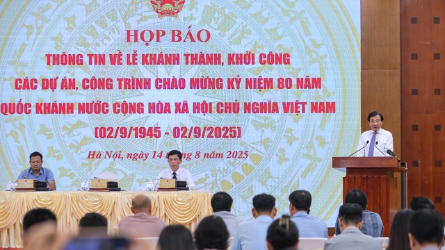 250 dự án, công trình sẽ đồng loạt khởi công, khánh thành dịp Cách mạng Tháng Tám