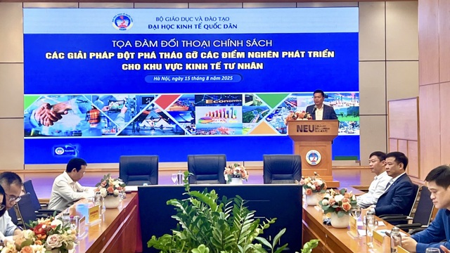 Doanh nghiệp tư nhân lớn nhưng chưa mạnh, còn vướng từ nội tại
