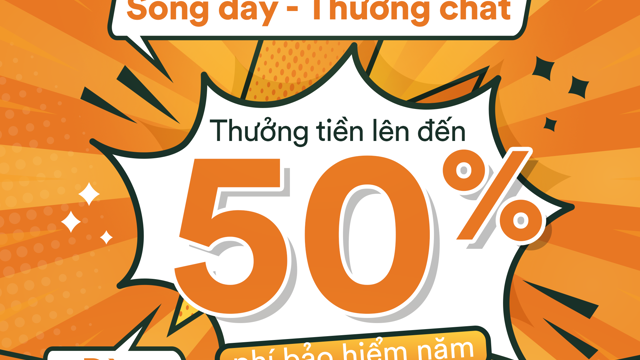 “Sống đầy - Thưởng chất”: FWD thưởng tiền đến 50% phí bảo hiểm năm nhất