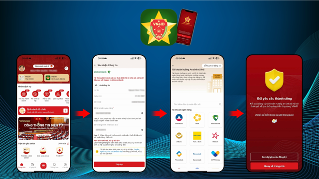 INFOGRAPHIC: Cách nhận 100.000 đồng quà Quốc khánh qua VNeID