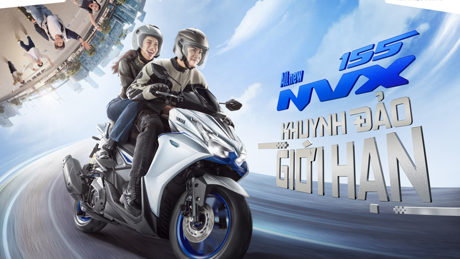 Yamaha NVX 2025: Khuynh đảo giới hạn với siêu phẩm tay ga thể thao thế hệ mới