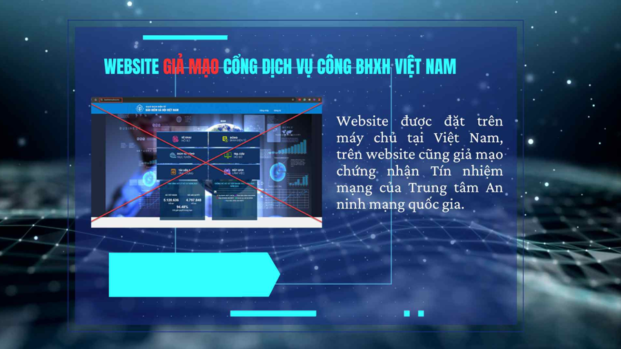 VIDEO: Cảnh báo Website giả mạo Cổng dịch vụ công Bảo hiểm xã hội Việt Nam