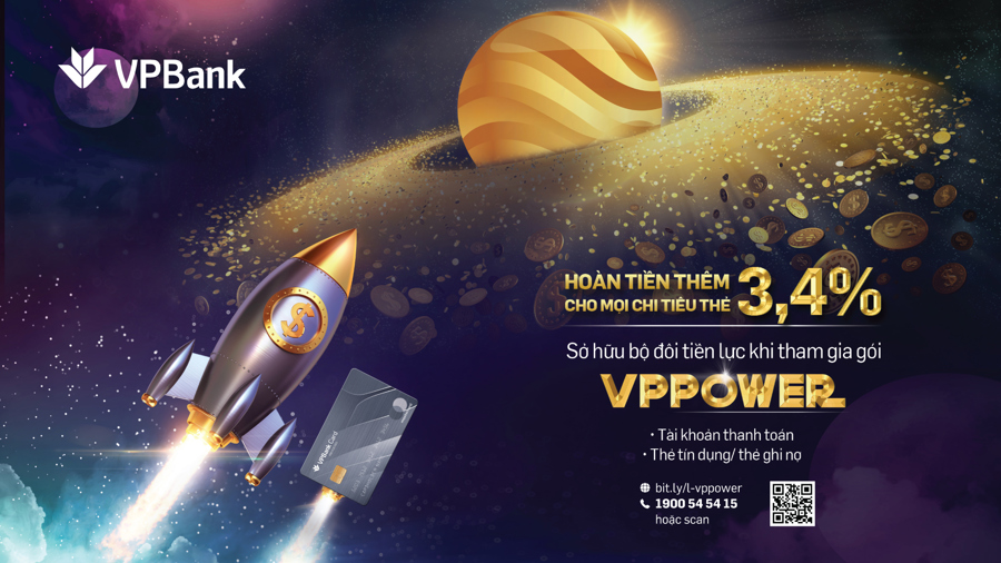 VPBank tung ưu đãi hấp dẫn cùng gói sản phẩm mới VPPower