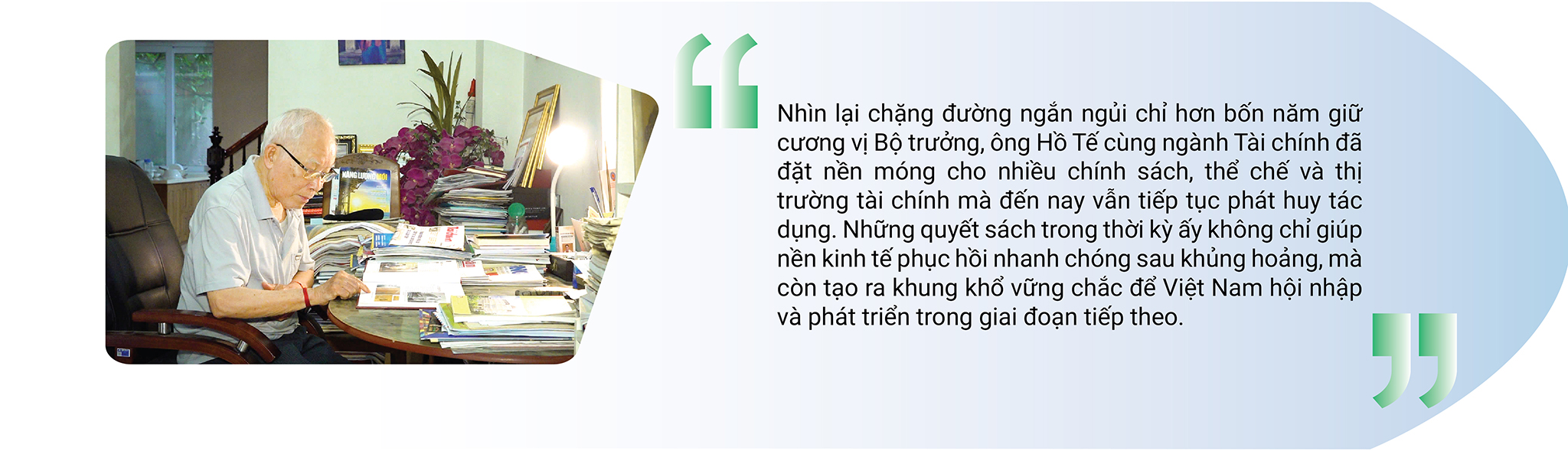 EMAGAZINE: Nguyên Bộ trưởng Bộ Tài chính Hồ Tế: Một đời với Ngành, một thời với Đất nước - Ảnh 5