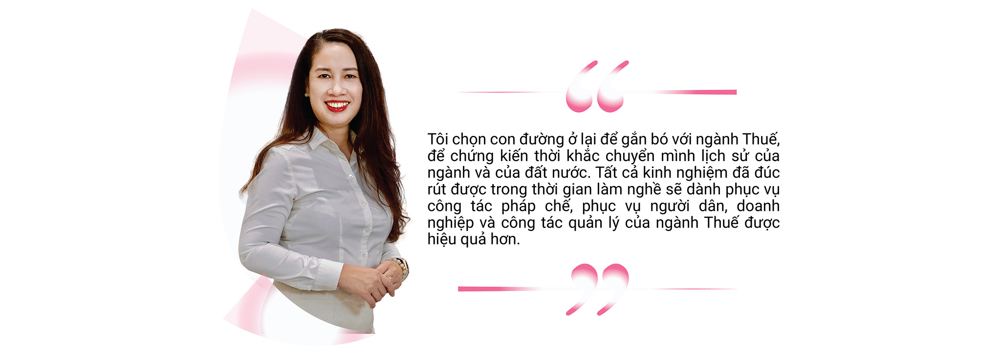 EMAGAZINE: Trưởng Ban Pháp chế (Cục Thuế) Nguyễn Thị Lan Anh: Mỗi nghiệp vụ thuế là một cơ duyên, một trải nghiệm - Ảnh 6