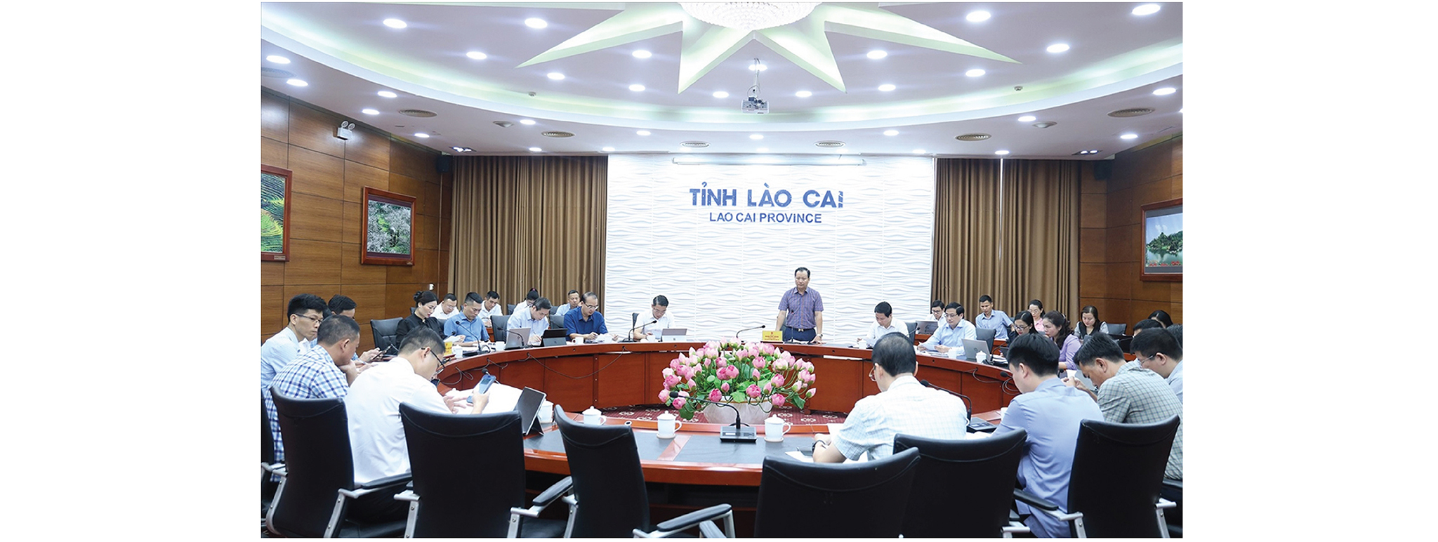 Hội nghị giải ng&acirc;n tiến độ Chương tr&igrave;nh 1719.