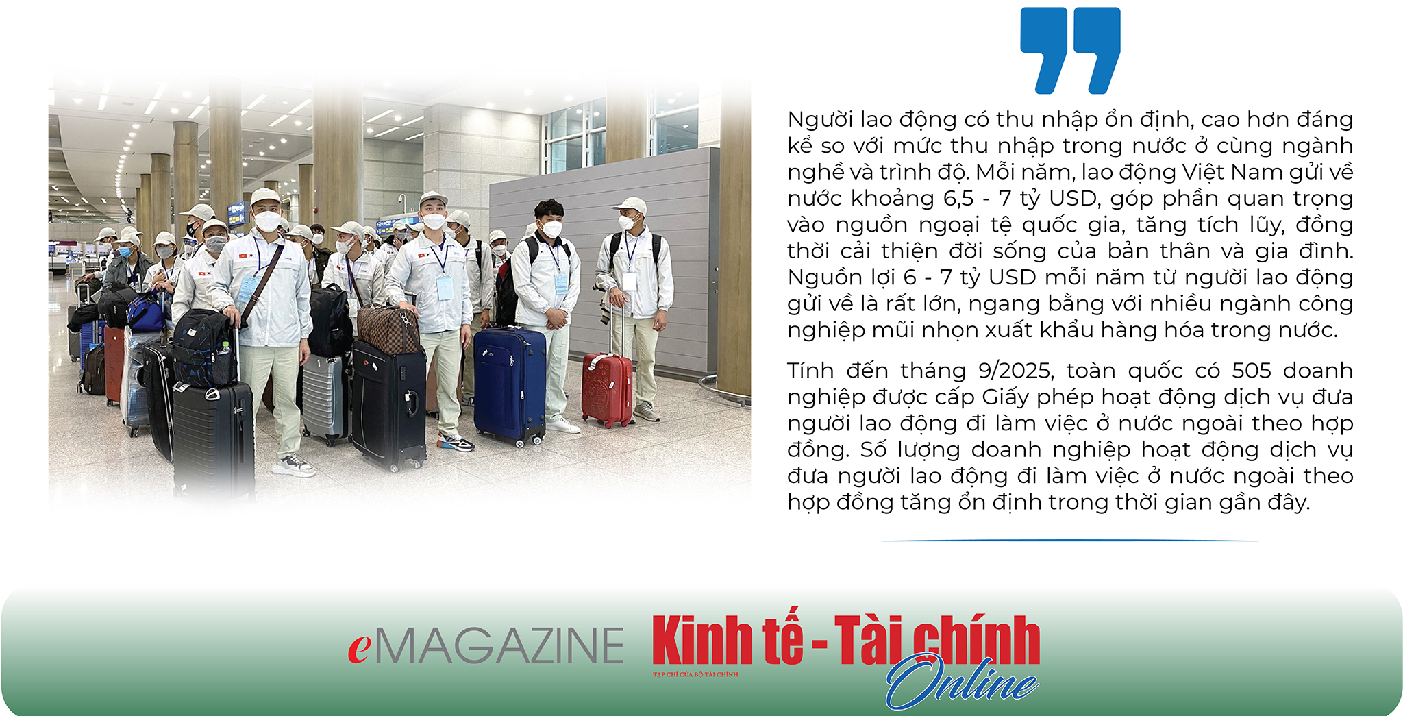 EMAGAZINE: Cơ hội lớn nhưng còn nhiều “nút thắt” trong xuất khẩu lao động - Ảnh 8