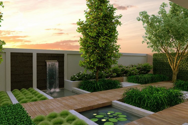 20 Mẫu biệt thự vườn 1 tầng kiểu Pháp có gác lửng đẹp nhất 2023