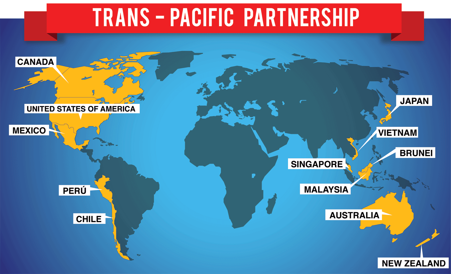 Hôm nay, 4/2, Hiệp định Đối tác Kinh tế Chiến lược xuyên Thái Bình Dương (TPP) chính thức được ký kết. 