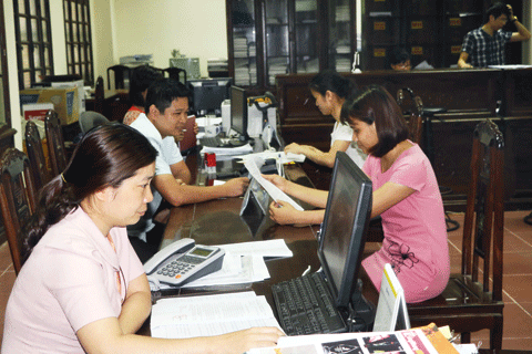 Tiếp nhận hồ sơ thuế của người nộp thuế tại Cục Thuế tỉnh Hưng Yên.