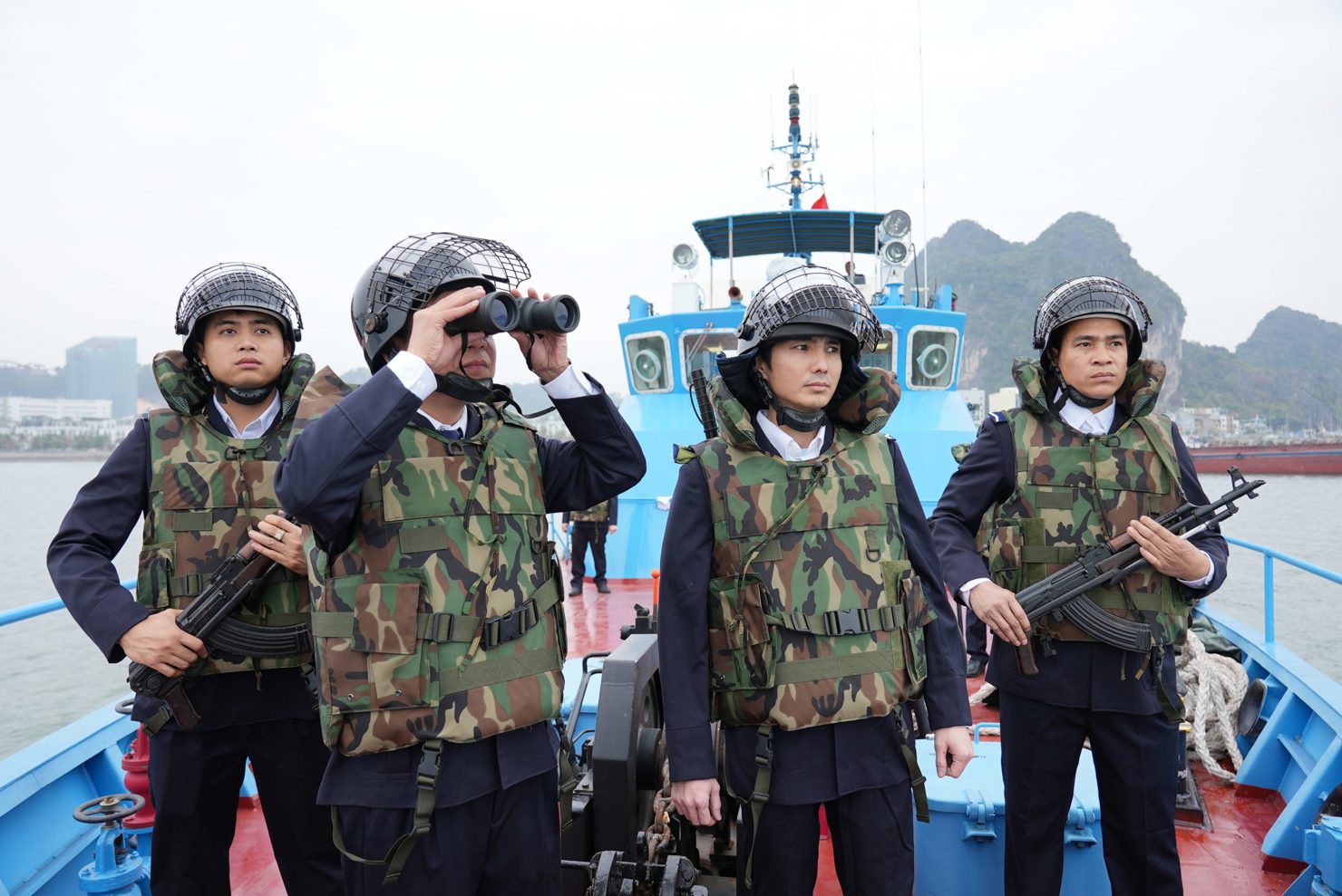 Hải đội 1, Cục Điều tra chống buôn lậu (Tổng cục Hải quan) tuần tra, kiểm soát trên vùng biển Quảng Ninh.