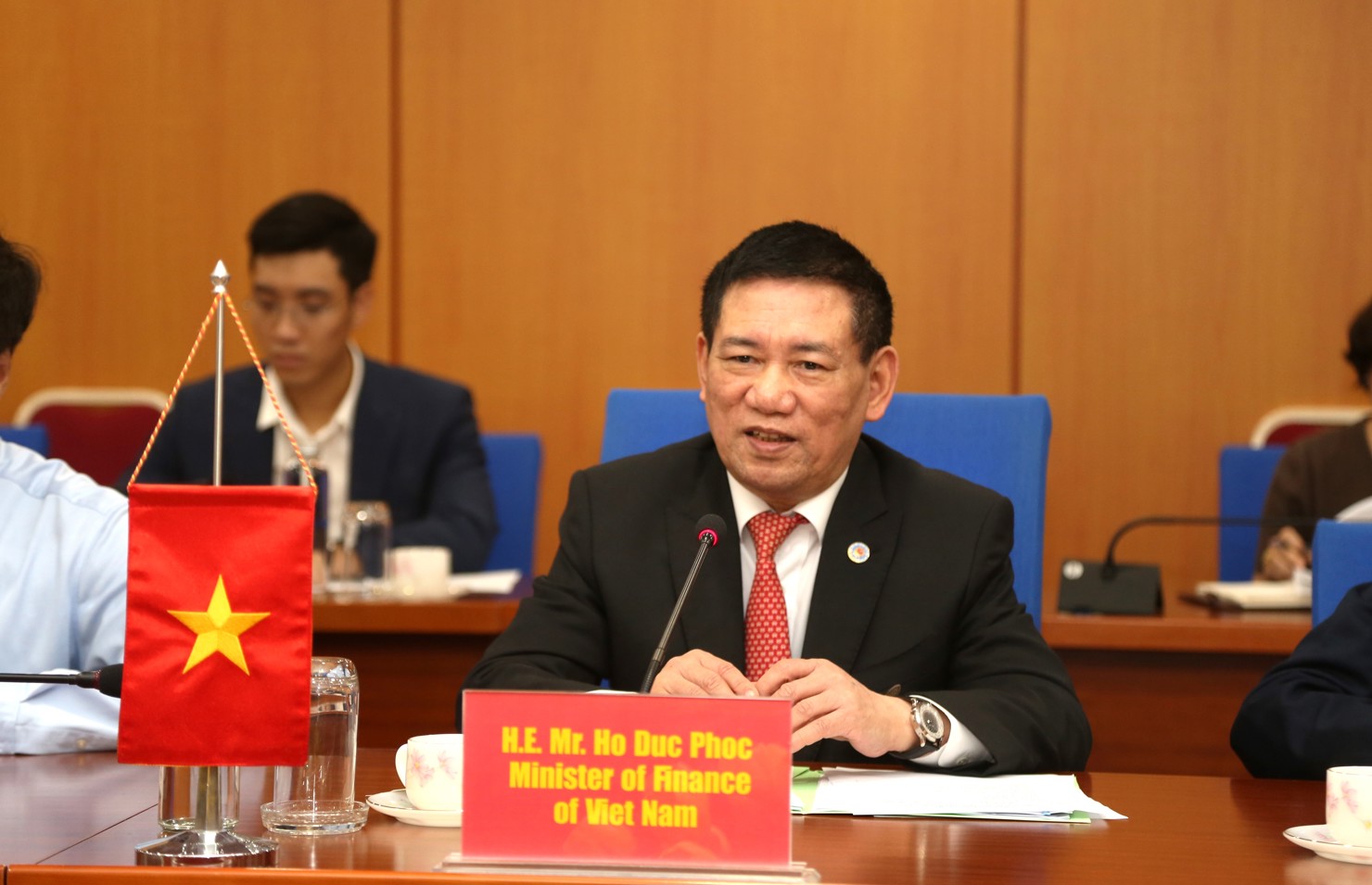 Bộ trưởng Hồ Đức Phớc đánh giá cao quan hệ hợp tác song phương giữa Việt Nam và Na Uy.