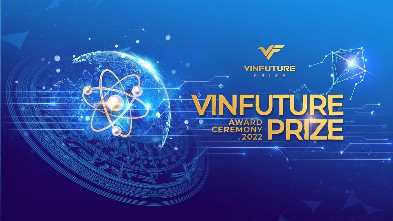 Giải thưởng chính VinFuture Grand Prize có trị giá 3 triệu đô la Mỹ. Ảnh: VIC