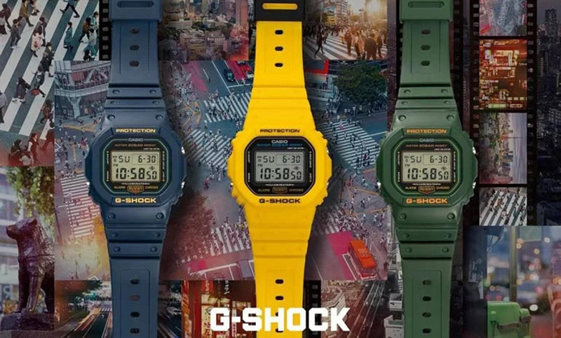 Đồng hồ G Shock DW 5600 được các bạn trẻ yêu thích thay vỏ để cách tân