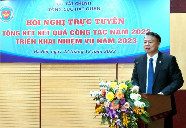 Thứ trưởng Bộ Tài chính Nguyễn Đức Chi phát biểu chỉ đạo hội nghị. Ảnh: Hồng Vân.