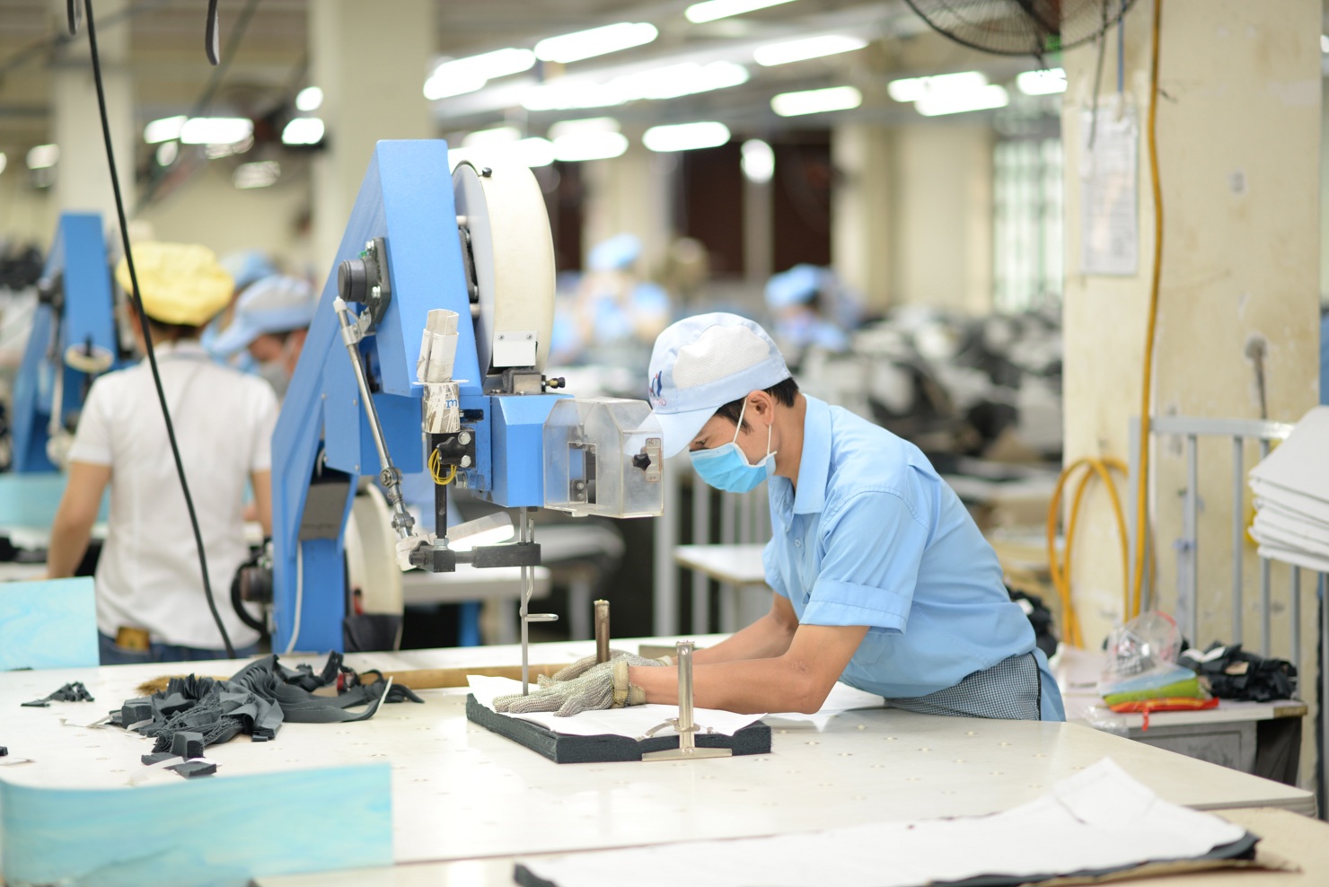Việt Nam phấn đấu phát triển ngành Dệt May và Da Giầy là ngành chủ lực về xuất khẩu của nền kinh tế.
