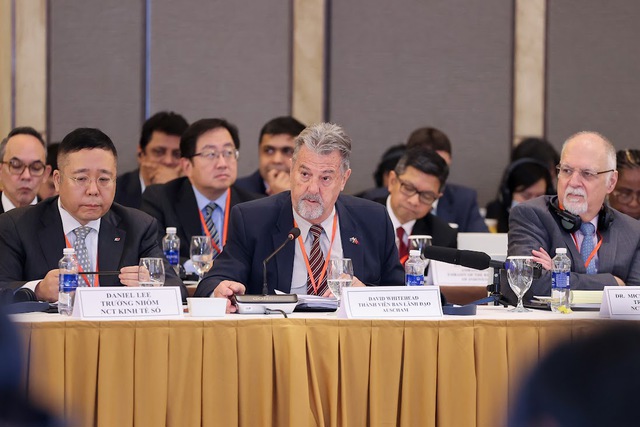 Các chuyên gia quốc tế tham dự tại Diễn đàn Doanh nghiệp Việt Nam (VBF) thường niên năm 2023.