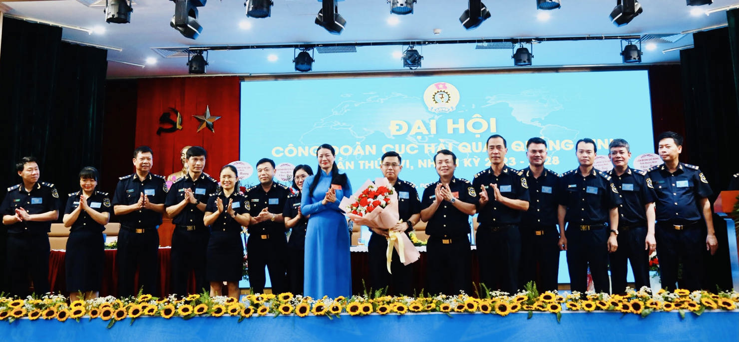 Ban Chấp hành Công đoàn Cục Hải quan Quảng Ninh nhiệm kỳ 2023-2028.