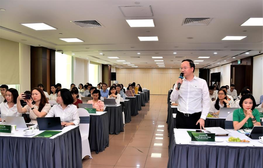 Ông Lê Quang Vinh – Phó Tổng Giám đốc, Trưởng Ban tổ chức phát biểu chỉ đạo tại Chương trình