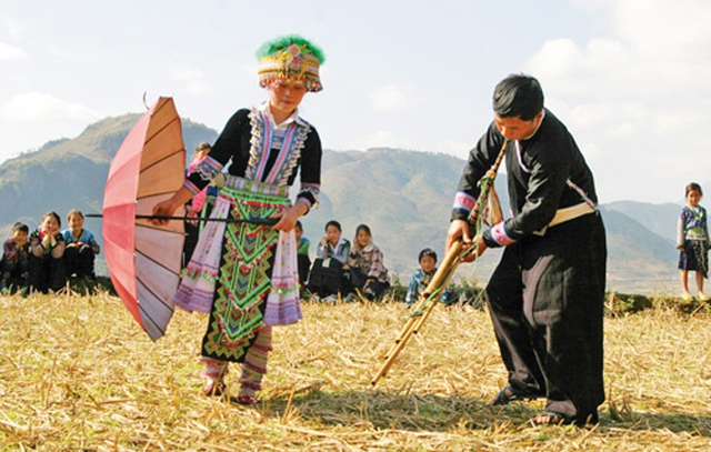 Nghệ thuật Khèn của người Mông.