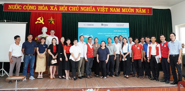 Lễ khởi động dự án “Nâng cao năng lực cộng đồng thích ứng với thiên tai” tại huyện Hiệp Đức, tỉnh Quảng Nam.