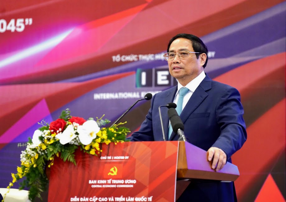 Thủ tướng Chính phủ Phạm Minh Chính phát biểu tại Diễn đàn.