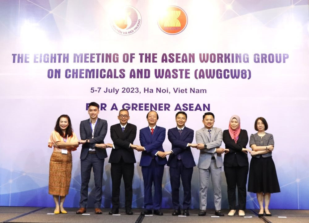 Trưởng đoàn các quốc gia ASEAN tham dự Hội nghị AWGCW-8.