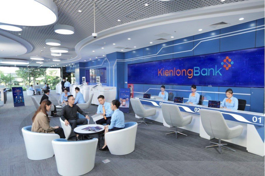 Tổng tài sản của KienlongBank ghi nhận đến hết quý II/2023 đạt 86.408 tỷ đồng. Ảnh: KLB