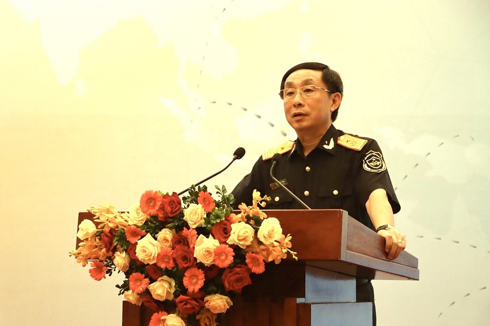 Phó Tổng cục trưởng Hoàng Việt Cường phát biểu tại Diễn đàn.