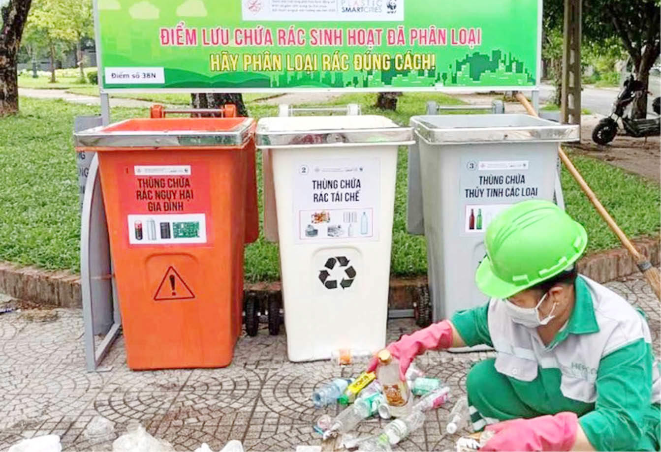 Thúc đẩy phân loại rác thải, hướng tới mục tiêu đem lại môi trường sống trong lành cho sự phát triển bền vững.
