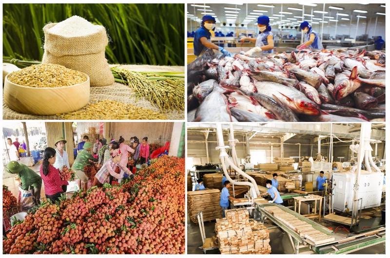 Trung Quốc, Hoa Kỳ và Nhật Bản tiếp tục duy trì là 3 thị trường xuất khẩu lớn nhất của Việt Nam.