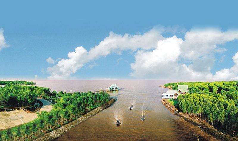 Đồng bằng sông Cửu Long có nhiều thách thức ứng phó với biến đổi khí hậu. Ảnh: internet