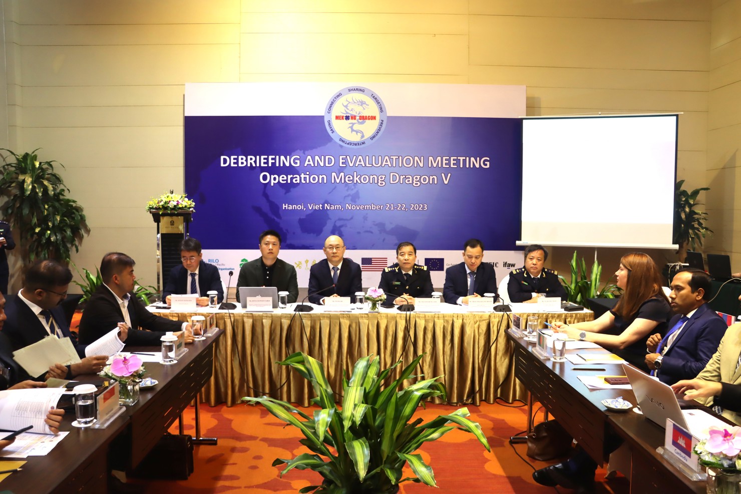 Tổng cục Hải quan phối hợp với Cơ quan phòng chống ma túy Liên hợp quốc (UNODC) tổ chức Hội nghị tổng kết kết quả triển khai Chiến dịch Con rồng Mê Kông giai đoạn V (OMD V).