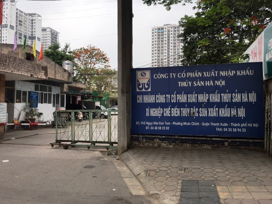 CTCP Xuất nhập khẩu Thủy sản Hà Nội.