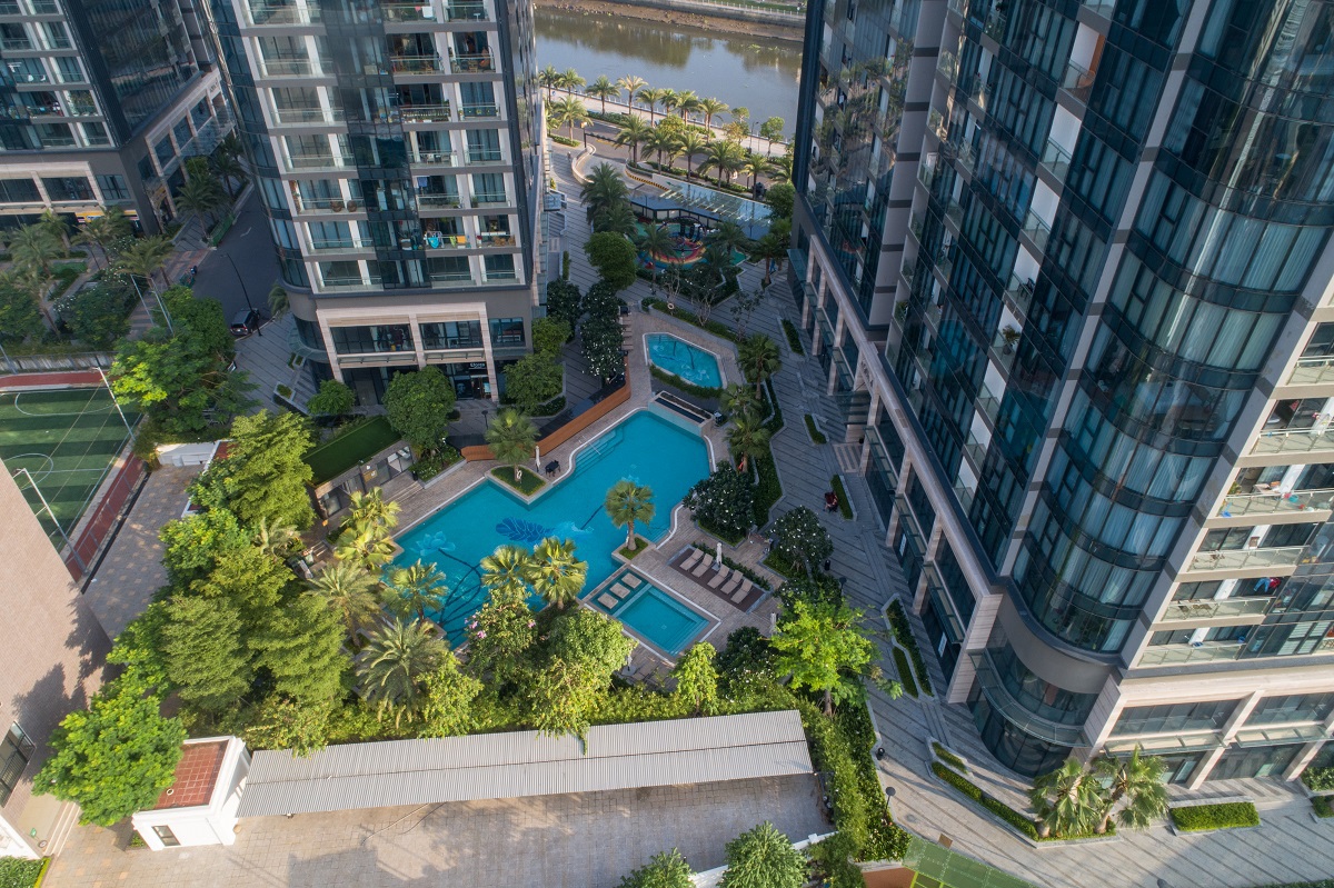 Khu đô thị Vinhomes Golden River, trung tâm Quận 1,TP. Hồ Chí Minh. Ảnh: VHM