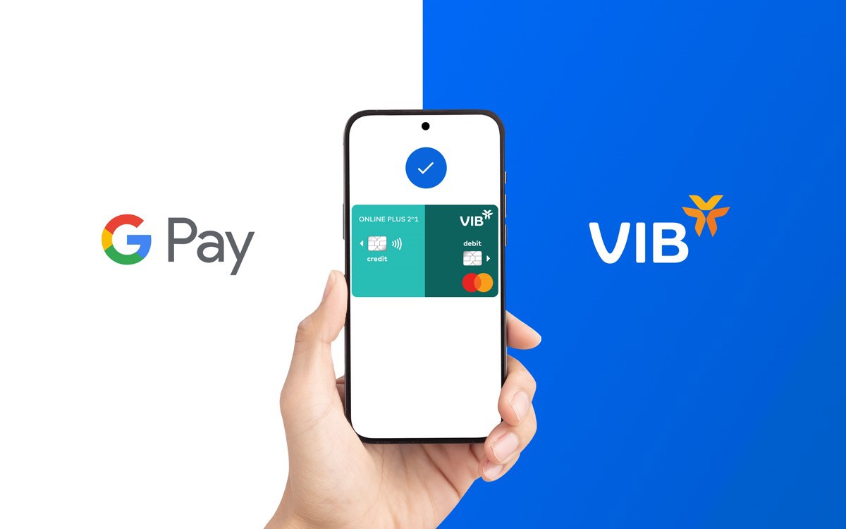 VIB mở rộng hình thức thanh toán qua Google Pay. Ảnh: Thùy Trang