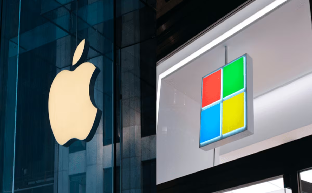 Microsoft truất "ngôi vương" công ty giá trị nhất thế giới của Apple