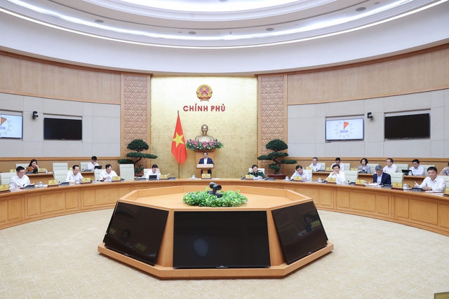 Thủ tướng Chính phủ Phạm Minh Chính chủ trì phiên họp Chính phủ chuyên đề xây dựng pháp luật tháng 4/2024 (ngày 11/4/2024).
