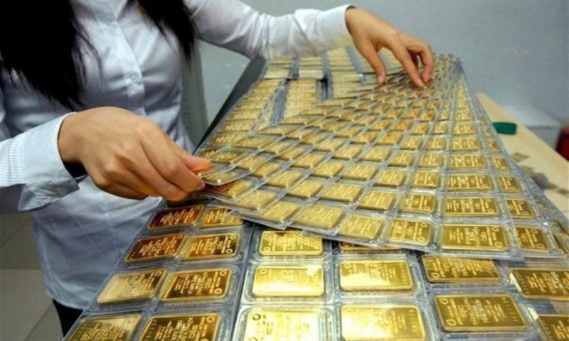 Phiên đấu thầu vàng ngày 23/4 bị "ế" 13.400 lượng vàng.