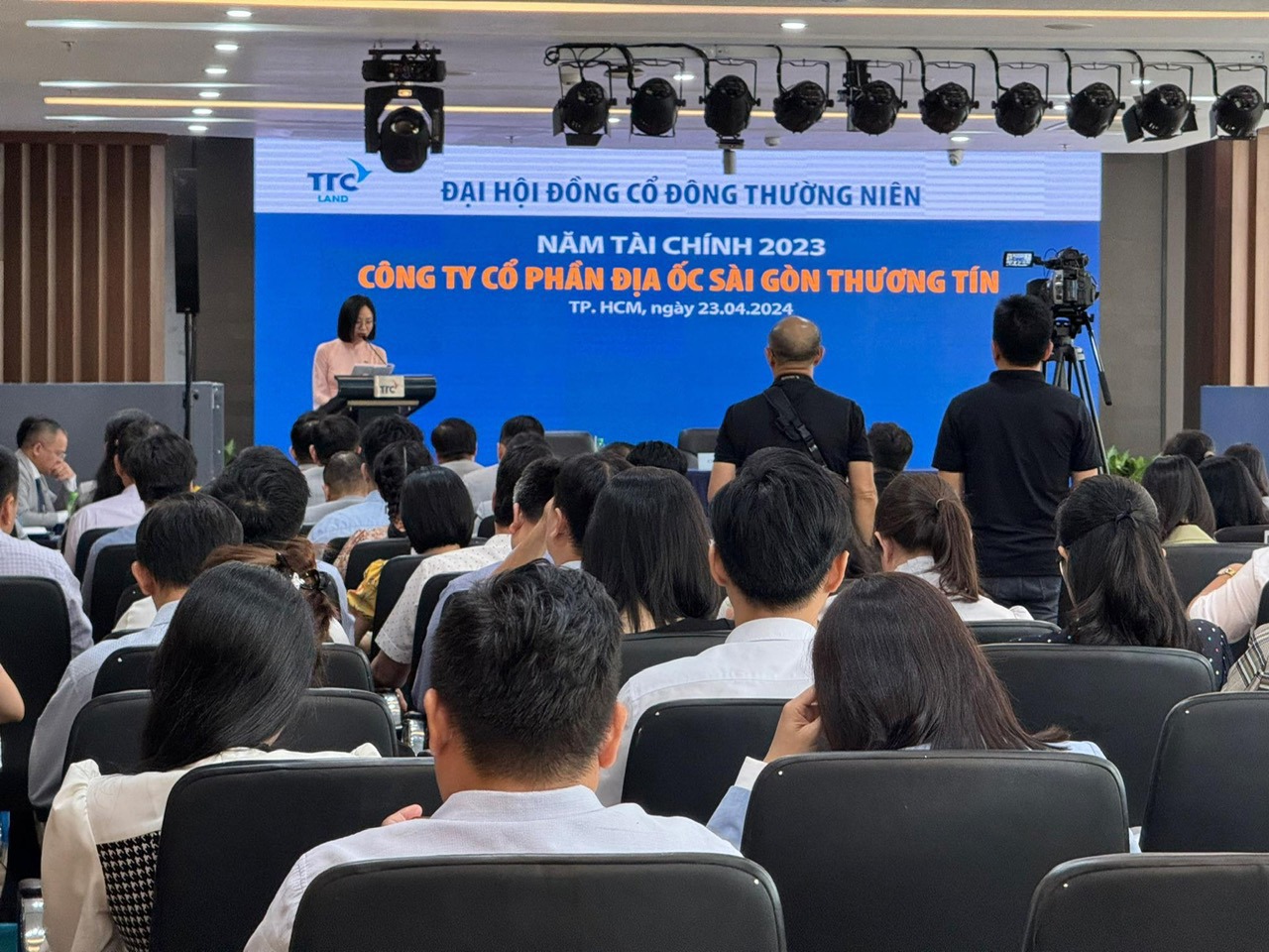 Năm 2024, TTC Land đặt mục tiêu đạt 705 tỷ đồng doanh thu thuần và 16 tỷ đồng lợi nhuận trước thuế. Ảnh: Nguyễn Thoa.